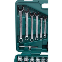 Универсальный набор торцевых головок 1/4"DR 6-13 мм и 1/2"DR 12-24 мм Jonnesway S04H52460S