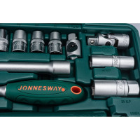 Универсальный набор торцевых головок 1/4"DR 6-13 мм и 1/2"DR 12-24 мм Jonnesway S04H52460S