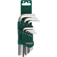 Комплект угловых шестигранников 1,5-10мм Jonnesway H01SM109S