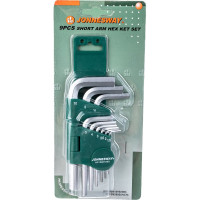 Комплект угловых шестигранников 1,5-10мм Jonnesway H01SM109S