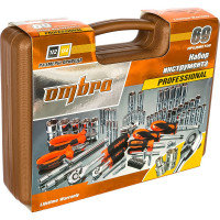 Универсальный набор торцевых головок Ombra OMT69S 4-32 мм 1/4" и 1/2"DR