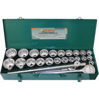 Набор торцевых дюймовых головок 27 предметов Jonnesway S04H6327S