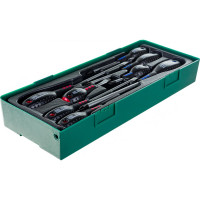 Набор отверток стержневых FULL STAR Jonnesway D04PP08SP в ложементе, 8 предметов 48152