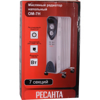 Масляный радиатор Ресанта ОМ-7Н 67/3/7