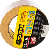 Лента клейкая двусторонняя армированная (38 мм; 25 м) "Profi" Stayer 1217-38-25