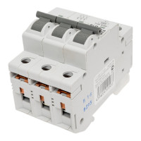 Автоматический выключатель СВЕТОЗАР ПРЕМИУМ 3-полюсный, 16 A, B, откл. сп. 6 кА, 400 В SV-49013-16-B