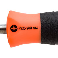 Отвертка Pz2х100 мм SHTOK 09114