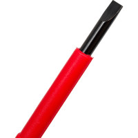 Диэлектрическая шлицевая отвертка SHTOK 1000В 4.0x100 мм 09201