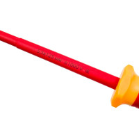 Диэлектрическая шлицевая отвертка SHTOK 1000В 5.5x125 мм 09202