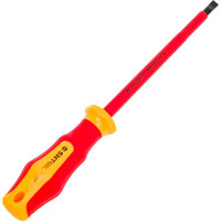 Диэлектрическая шлицевая отвертка SHTOK 1000В 6.5x150 мм 09203