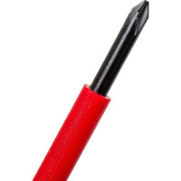 Диэлектрическая крестовая отвертка SHTOK 1000В Ph0x75 мм 09204