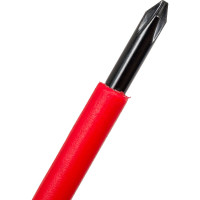 Диэлектрическая крестовая отвертка SHTOK 1000В Ph1x100 мм 09205