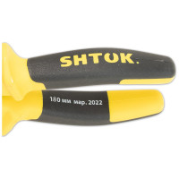 Диэлектрические пассатижи SHTOK 1000В 180 мм 08102