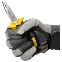 Диэлектрические изогнутые тонкогубцы SHTOK 1000В 160 мм 08107