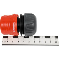 Соединитель пластмассовый с запирающим механизмом 3/4" Grinda 8-426328