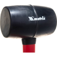 Резиновая киянка, 450 г, MATRIX 11185