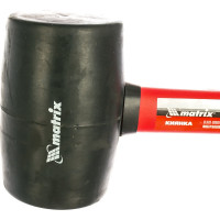 Резиновая киянка, 450 г, MATRIX 11185