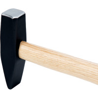 Слесарный молоток SPARTA 400 г, квадратный боек, деревянная рукоятка 102085