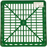 Посадочная корзина 29х29х7 см Без бренда квадратная пластмассовая 65080