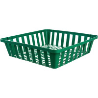 Посадочная корзина 29х29х7 см Без бренда квадратная пластмассовая 65080