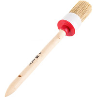 Круглая кисть MTX № 8, натуральная щетина, деревянная ручка// 82078