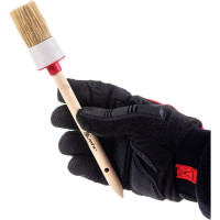 Круглая кисть MTX № 8, натуральная щетина, деревянная ручка// 82078