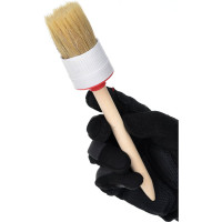 Круглая кисть MTX №12, натуральная щетина, деревянная ручка// 82082