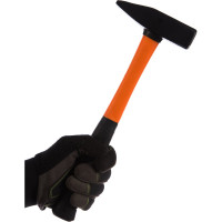 Слесарный молоток SPARTA 700 г,фибергласовая обрезиненная рукоятка// 10377