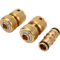 Набор латунный для подключения шланга 1/2" PALISAD 66210