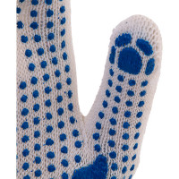 Перчатки Без бренда х/б, ПВХ Точка 67715