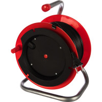 Силовой удлинитель на катушке LUX К1-0-30 4606400604808, 30м, выносная розетка