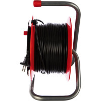 Силовой удлинитель на катушке LUX К1-0-30 4606400604808, 30м, выносная розетка