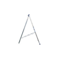 Лестница алюминиевая Алюмет 2х9 ступеней двухсекционная универсальная H2 5209