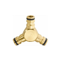 Тройник латунный Profi (1/2") RACO 4246-55028B