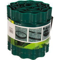 Лента бордюрная (цвет зеленый; 0,2х9 м) RACO 42359-53683C