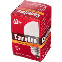 Электрическая лампа накаливания с матовой колбой MIC Camelion 60/D/FR/E27, 9871