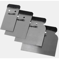 Набор японских стальных шпателей 4 шт. SPARTA 50-80-100-120 мм 852605