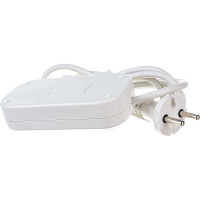 Двухместный сетевой удлинитель LUX У2-0,  2м, 4606400414483