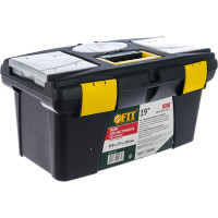 Ящик пластиковый для инструмента 19" (490х275х240 мм) FIT 65573