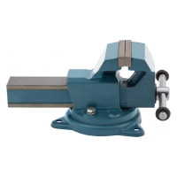 Слесарные тиски Без бренда 80 мм, поворотные 18662