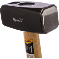 Кувалда SPARTA,2000 г,кованая головка, деревянная двухцветная рукоятка// 10909