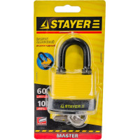 Навесной всепогодный замок 60 мм STAYER MASTER 37140-50