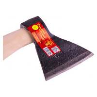 Кованый топор Без бренда 1200г, деревянное топорище, 500 мм, АО 21663