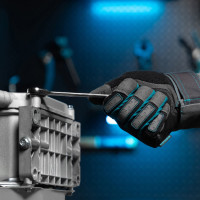 Набор комбинированных ключей с трещоткой 8-19 мм GROSS 14890