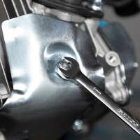 Набор комбинированных ключей с трещоткой 8-19 мм GROSS 14890