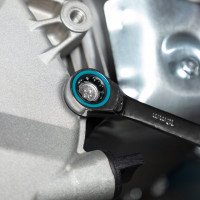 Набор комбинированных ключей с трещоткой 8-19 мм GROSS 14890