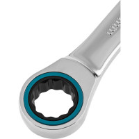 Набор комбинированных ключей с трещоткой 8-19 мм GROSS 14890