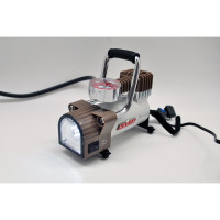 Автомобильный портативный компрессор Качок К50 LED