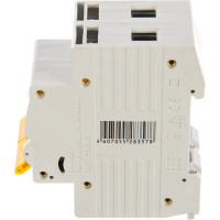 Выключатель автоматический ВА47-29 2p, 25А, С 4.5кА IEK MVA20-2-025-C