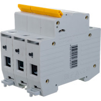 Автоматический 3-полюсный выключатель, 16А, С ВА47-29 4.5кА IEK MVA20-3-016-C